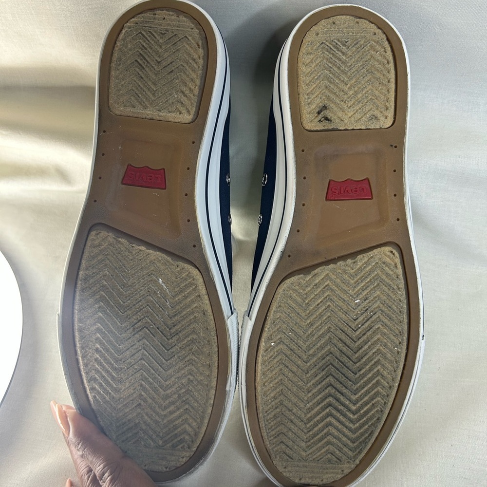 Levi’s Stan Buck Low-Top Sneakers – Navy Canvas – Men’s Size 9.5 - Picture 7 of 7